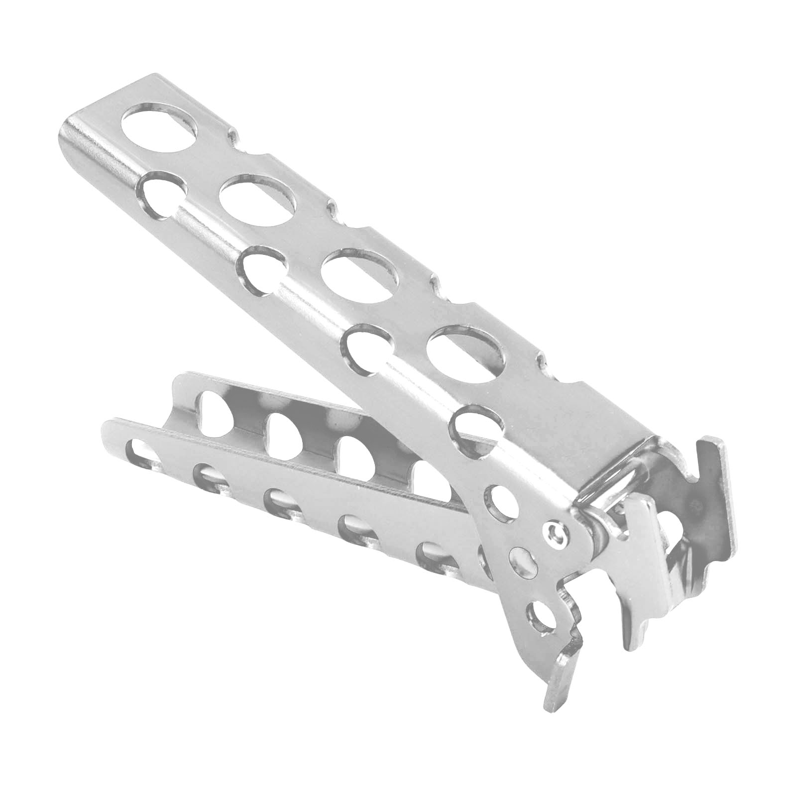 Topfklemmen Aus Aluminium, Verbrühungsschutz, Topfzange, Tragbare Kochgeschirrklemmen, Camping, Silber