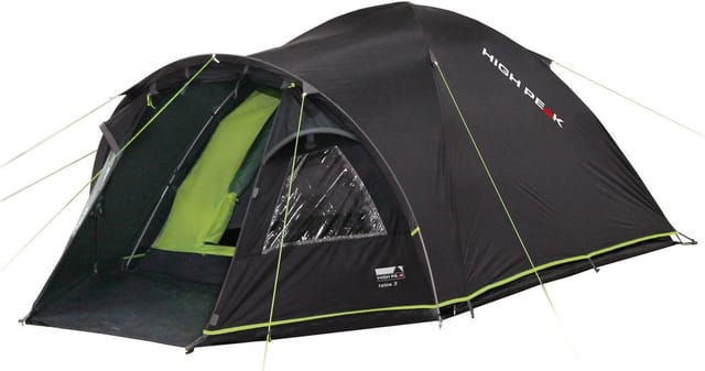 High Peak Kuppelzelt Talos 3, Personen: 3 (Set, mit Transporttasche)