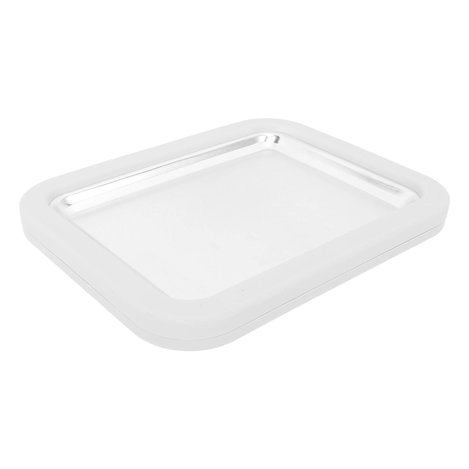 Eismaschine Für Eiscreme, Rollen, Frozen Yogurt, Sorbet, Gelato – Ideal Für Die Ganze Familie Und Gesundes, Hausgemachtes Eis. Kleine Aluminiumlegierungsplatte, Weiß.