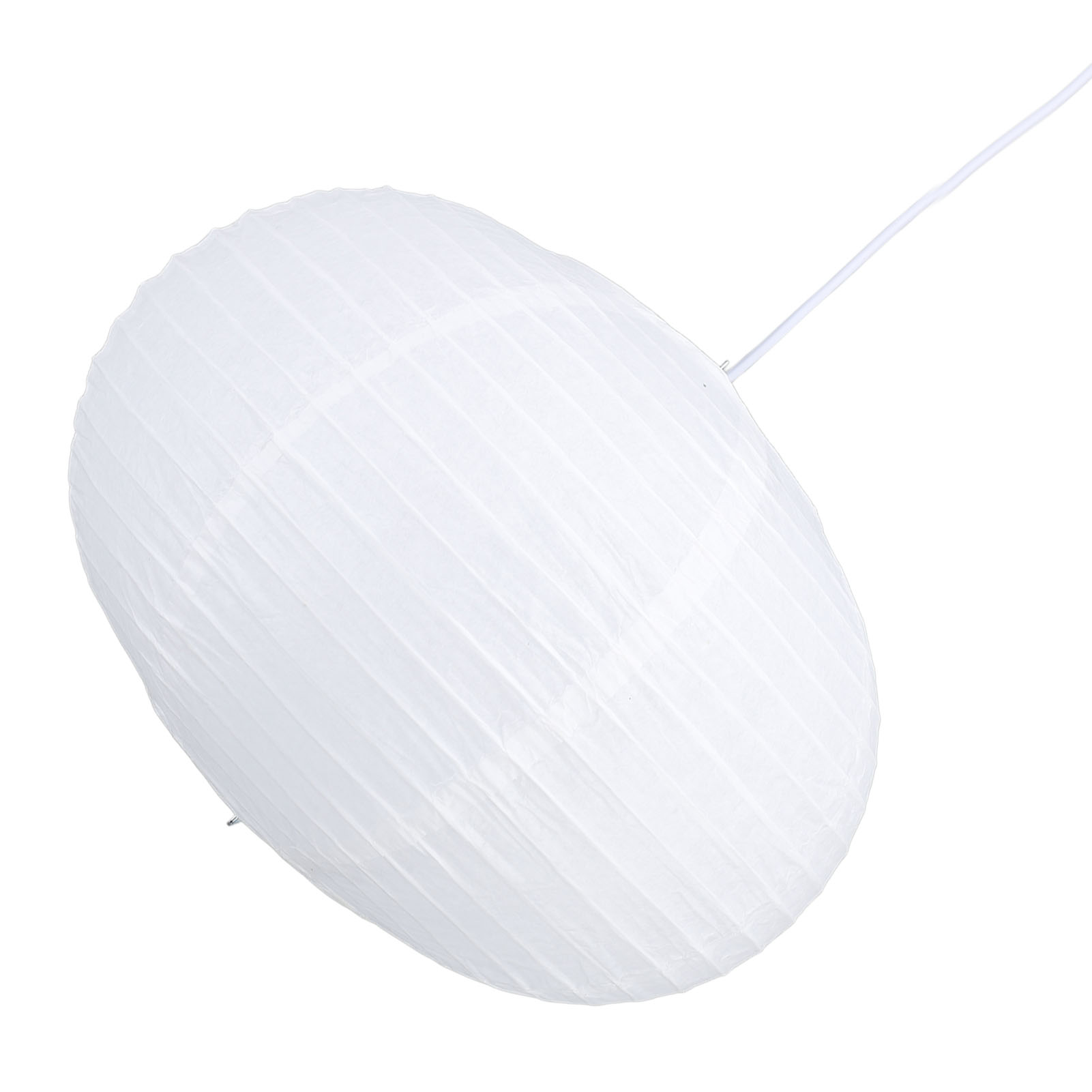 Weiße, Runde Deko-papierlaterne, Sanftes Licht, Einfache Montage, Hängende Papierlaterne Mit Leuchtmittel Für Schlafzimmer Und Wohnzimmer, Eu-stecker 220 V