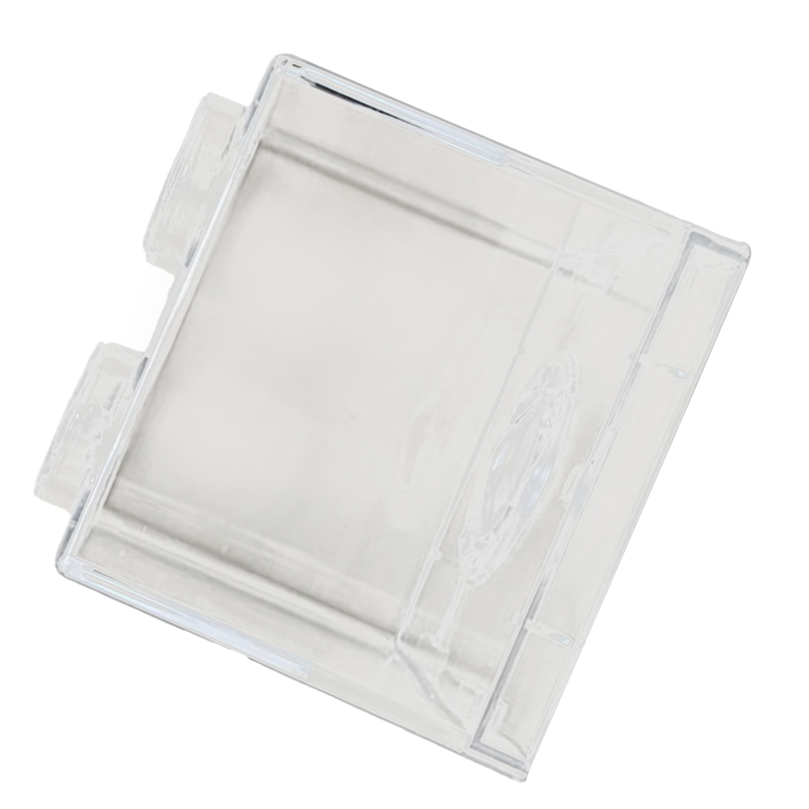 Transparente Spardose Zum Geldsparen, Rechteckig, Durchsichtig, Für Kinder, Jungen Und Mädchen, Weiß, 8,9 X 8,9 X 9,2 Cm / 3,5 X 3,5 X 3,6 Zoll