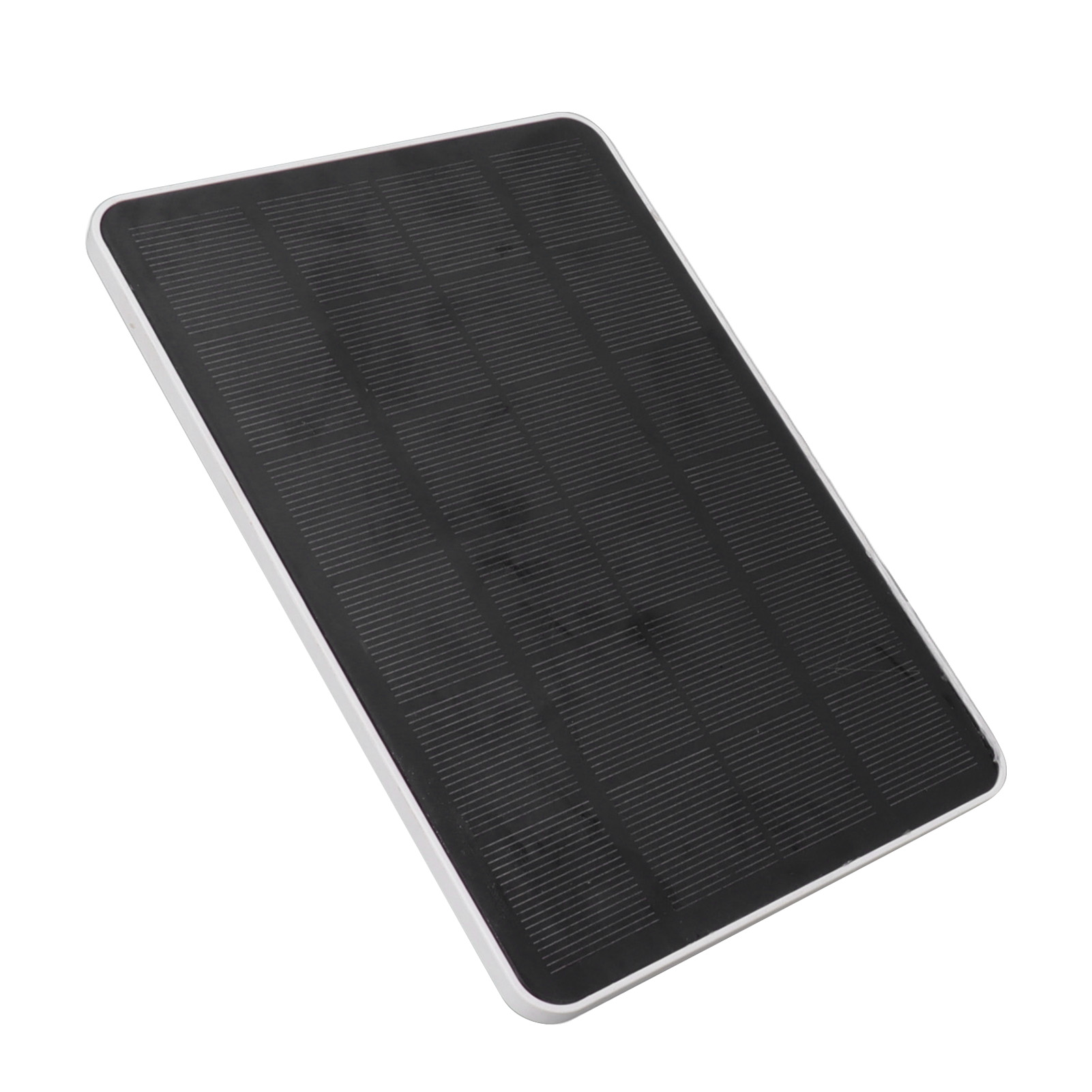 4-w-5-v-solarpanel Für Kabellose Außenkameras, Wasserdicht (ip65), Solarladepanel Mit Verstellbarer Halterung, Weiß
