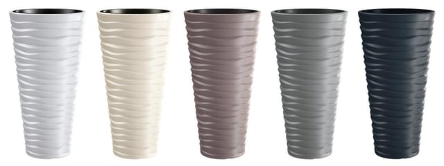 Prosperplast Pflanzkübel Sand slim, ØxHöhe: 39x75 cm