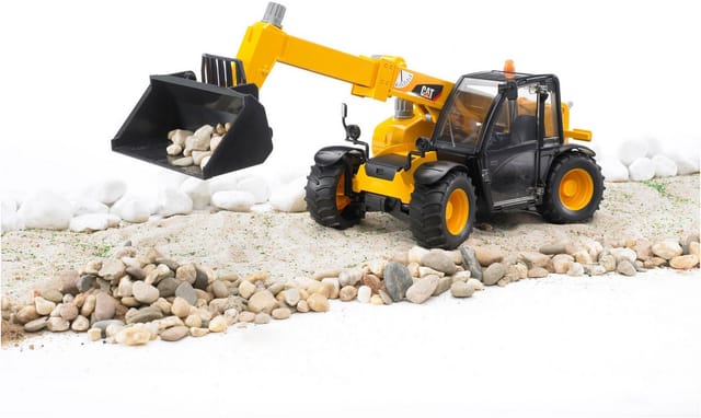 Bruder® Spielzeug-Baumaschine Cat Teleskoplader 33 cm (02141), Made in Europe