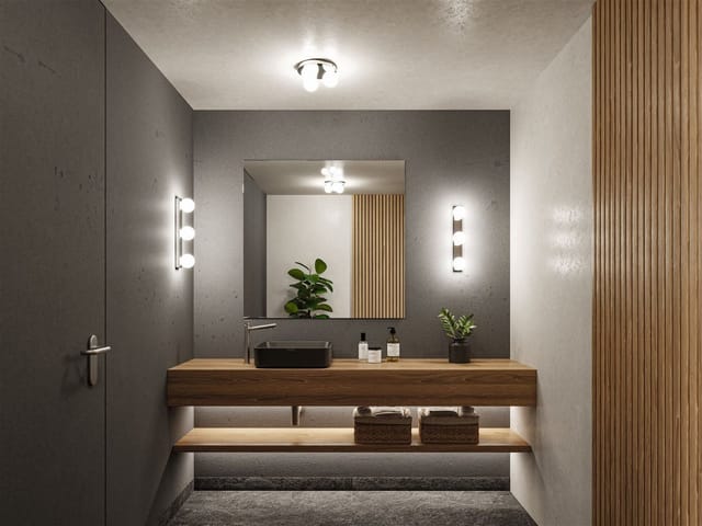 Paulmann Deckenleuchte Selection Bathroom Gove IP44 max. 3x20W Rondel Glas/Metall, ohne Leuchtmittel, G9