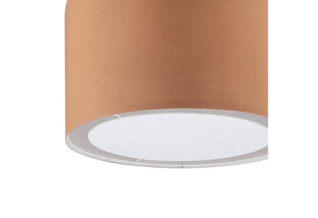 OTTO home Deckenleuchte Stellan, ohne Leuchtmittel, Deckenlampe mit Stoff - Schirm, Ø 40 cm, Höhe 32 cm