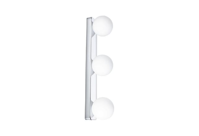 Paulmann Wandleuchte Selection Bathroom Gove IP44 max. 3x20W Balken Glas/Metall, ohne Leuchtmittel, G9