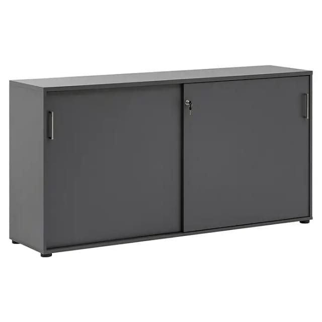 Schildmeyer Aktenschrank Serie 1500 made in Germany abschließbare Kommode, Maße B160,2 x T41 x H84,2 cm, Made in Germany