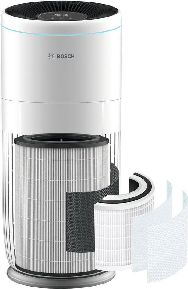 BOSCH Kombifilter 4-in-1 HEPA Filter mit Hocheffizienter Aktivkohle- und Bakterienfilter, Zubehör für Luftreiniger Air 6000 und Air 6000i