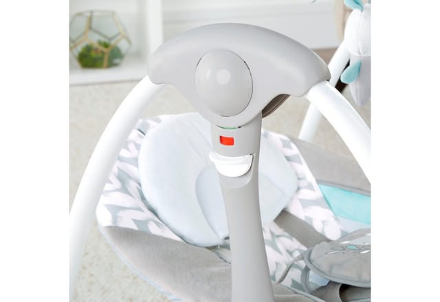 ingenuity Babyschaukel ConvertMe Swing-2-Seat Portable Swing - Raylan, mit automatischer Schaukelfunktion und Sound-Effekt