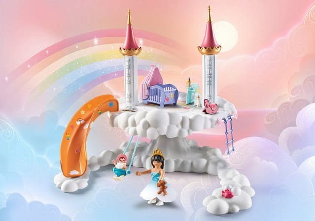 Playmobil® Himmlische Babywolke (71360), Princess Magic Konstruktions-Spielset, (63 St), Made in Germany