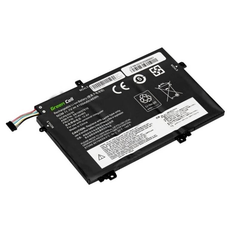[gebraucht] B-ware Green Cell Akku L17c3p52 Für Lenovo Thinkpad L480 L490 L580 L590 L14 L15 4100mah