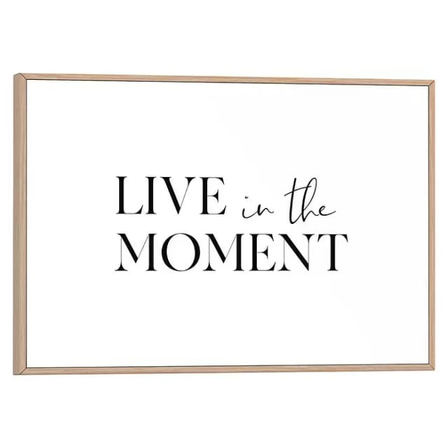 Reinders! Poster Live in the Moment