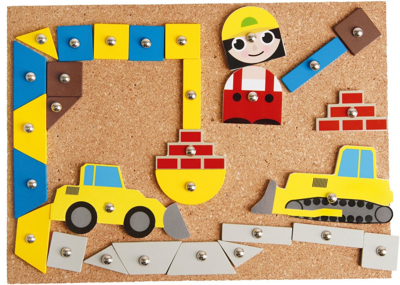 Lena® Spiel Hammerspiel Baustelle, Kinderspiel Bild 2