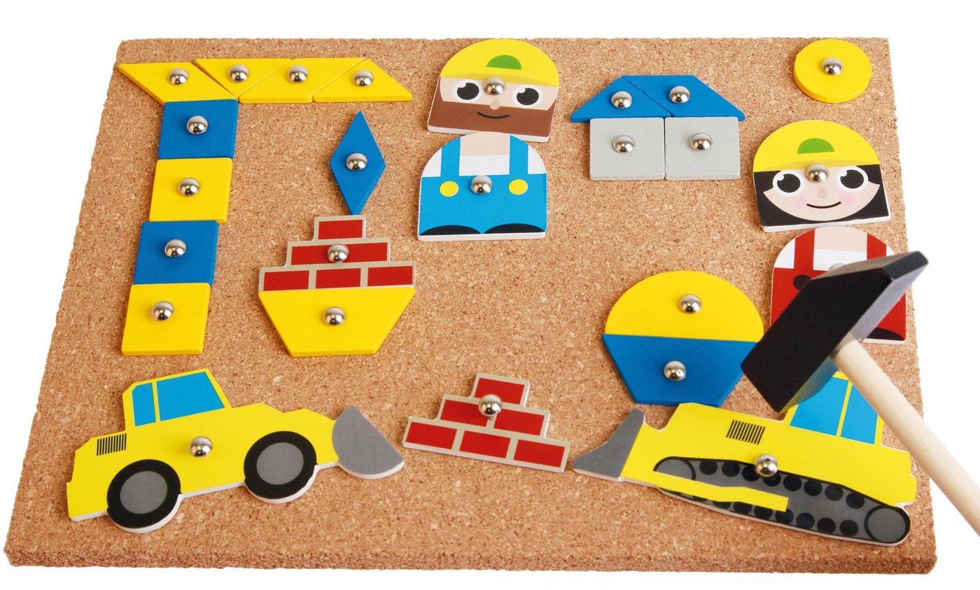Lena® Spiel Hammerspiel Baustelle, Kinderspiel Bild 3
