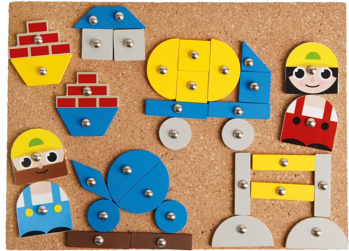 Lena® Spiel Hammerspiel Baustelle, Kinderspiel Bild 4