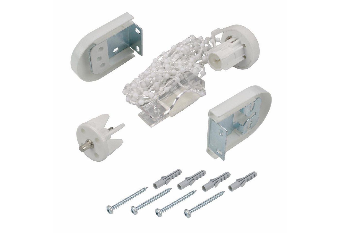 Liedeco Kettenzugumrüstset, Rollos, (Set, 1-tlg), zur Umrüstung von Spring- auf Kettenzugrollo