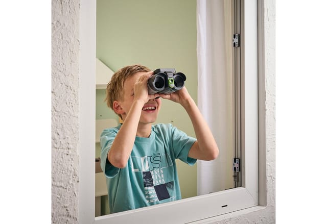 Vtech® Interaktives Video-Fernglas Kinderfernglas (mit integrierter Kamera und LCD-Bildschirm)