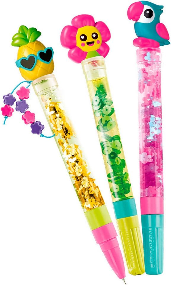 Clementoni® Kreativset Idea, Deine Stift-Kreationen - Tropical