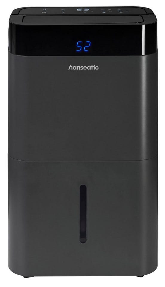 Hanseatic Luftentfeuchter Hanseatic 20L, 2in1 Entfeuchtung & Luftreinigung, Entfeuchtung 20 l/Tag, für Räume bis 40m², 5L Wassertank