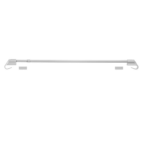 LICHTBLICK ORIGINAL Gardinenstange Gardinenstange Klemmfix, Ø 15 mm, 1-läufig, ausziehbar, ohne Bohren, geklemmt, Metall
