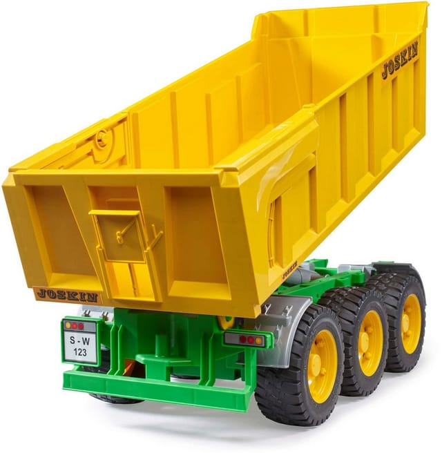 Bruder® Spielfahrzeug-Anhänger Wannenanhänger 46 cm Joskin 3 Achsen (02212), Made in Europe