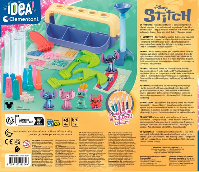 Clementoni® Kreativset Idea, Mein Stift-Atelier - Stitch