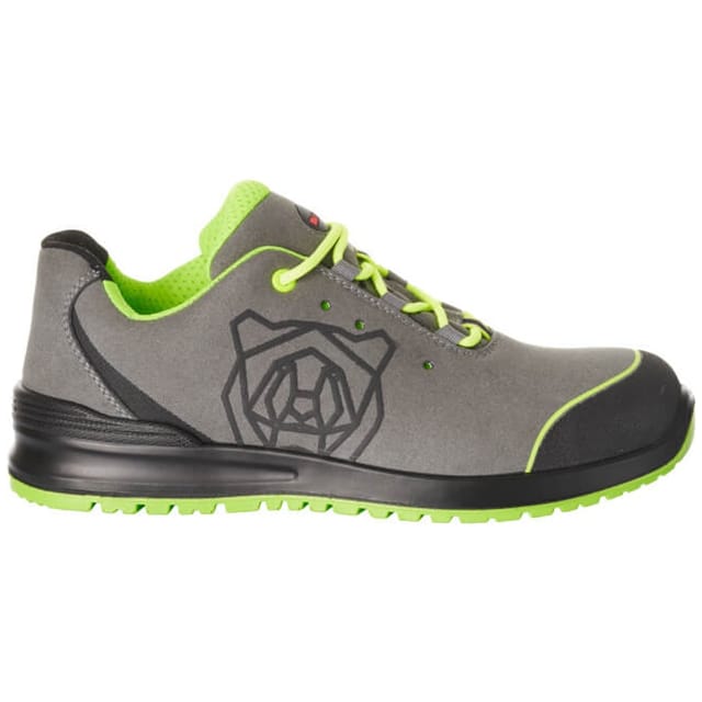 Sicherheitshalbschuh F0210-702 42 Grau/limonengrün - Mascot