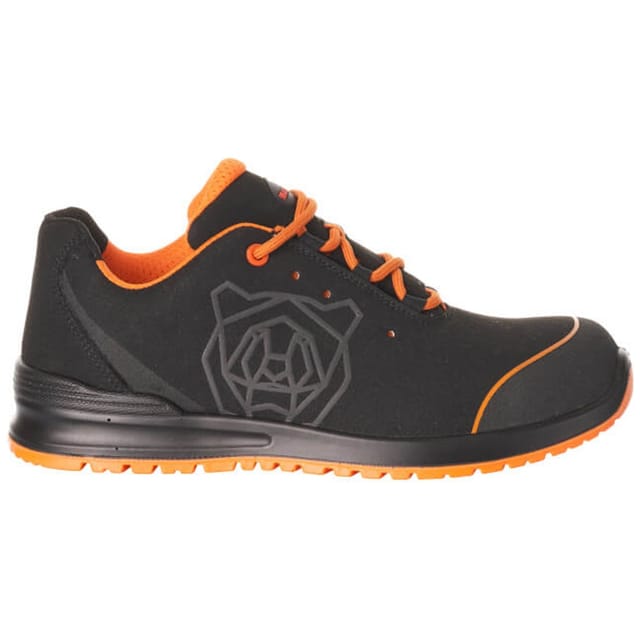 Sicherheitshalbschuh F0210-702 42 Schwarz/hellorange - Mascot