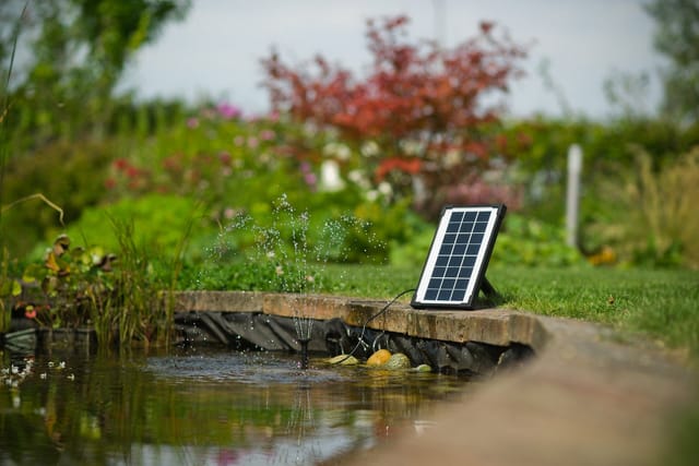 Ubbink Springbrunnenpumpe SolarMax 250 (13-tlg), Solar-Energie Direktbetrieb
