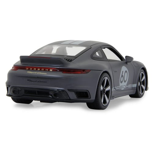 Jamara RC-Auto Deluxe Cars, Porsche 911 Sport Classic 1:16, grau - 2,4 GHz, mit LED-Lichtern