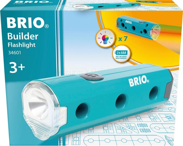 BRIO® Taschenlampe Builder Taschenlampe, für Kinder, FSC® - schützt Wald