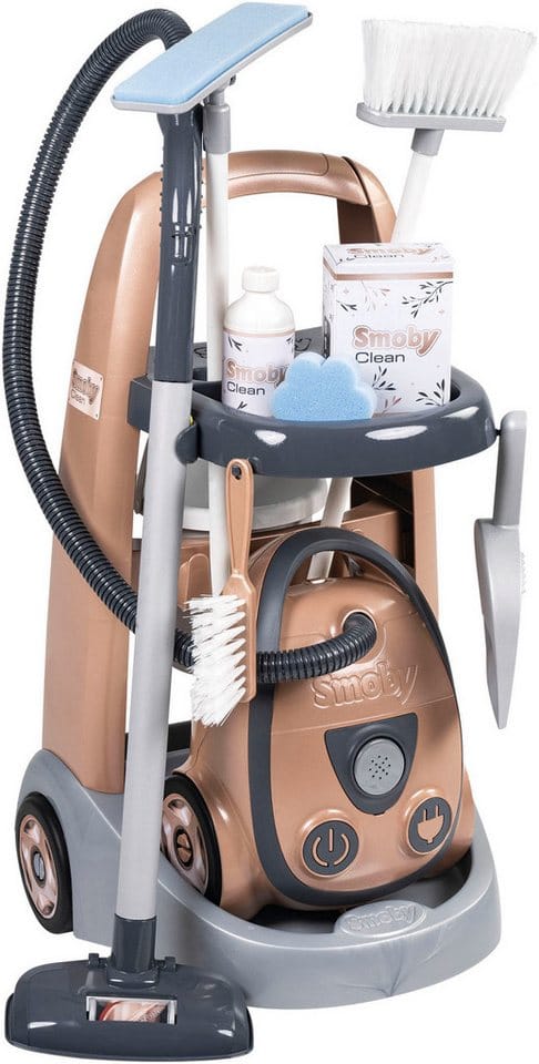 Smoby Kinder-Putzwagen Rowenta Reinigungstrolley, Made in Europe