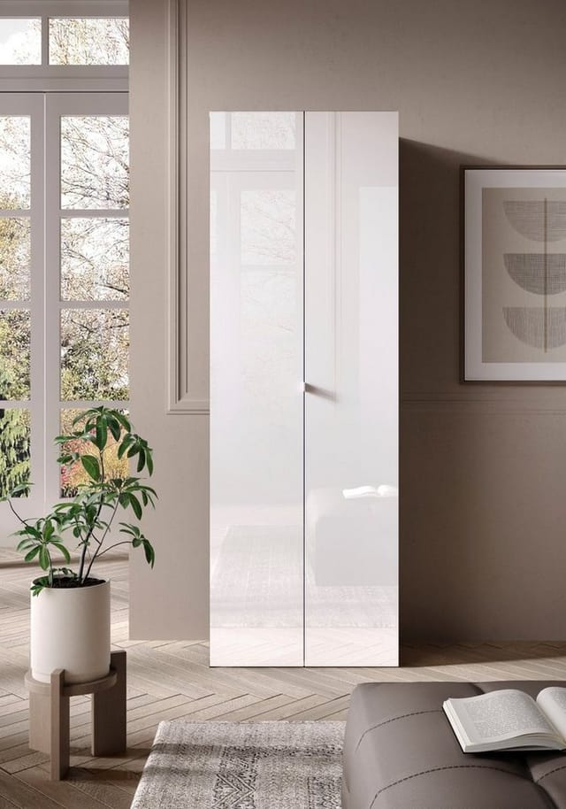OTTO home Aktenschrank Basic, Büroschrank mit 2 Türen (innen 3 Einlegeböden), hoher Mehrzweckschrank in verschiedenen Farben, B 63 x H 184 cm