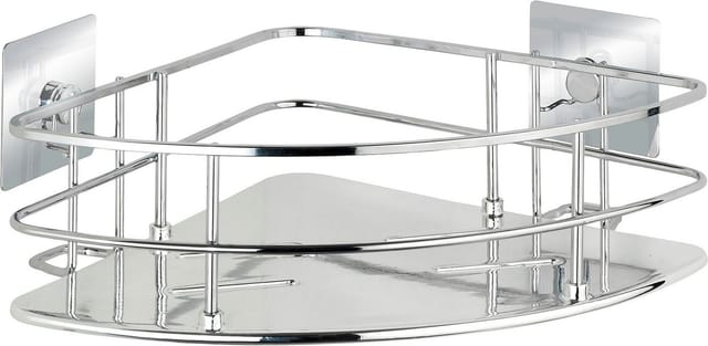 WENKO Eckregal Turbo-Loc Quadro, 1 Ablage