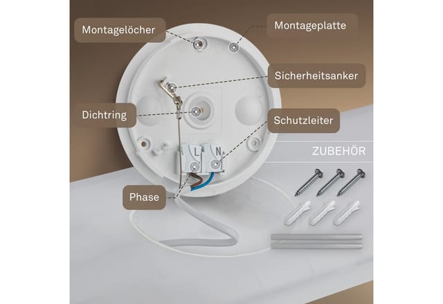 B.K.Licht LED Panel SHALLOW, LED fest integriert, Neutralweiß, 98x20x3 cm, Badlampe, Badezimmer, Küche, Wohnzimmer