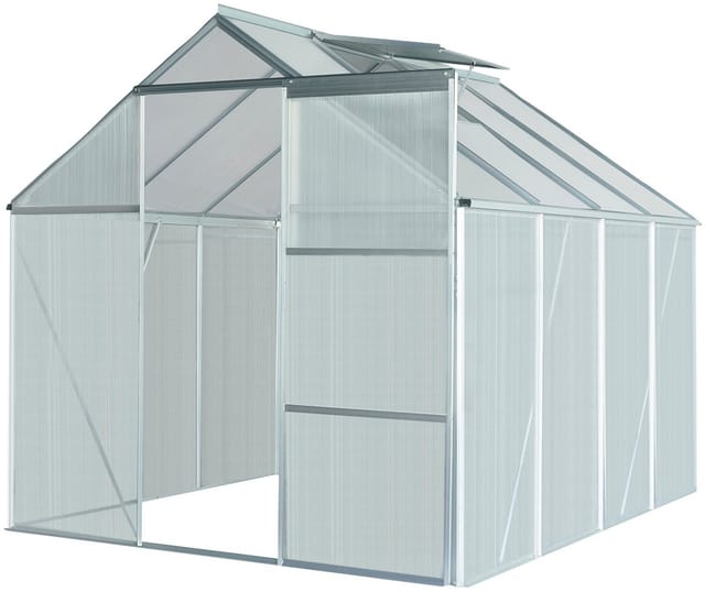 KONIFERA Gewächshaus Florenz, BxTxH: 190 x 253 x 195 cm, 4 mm Wandstärke
