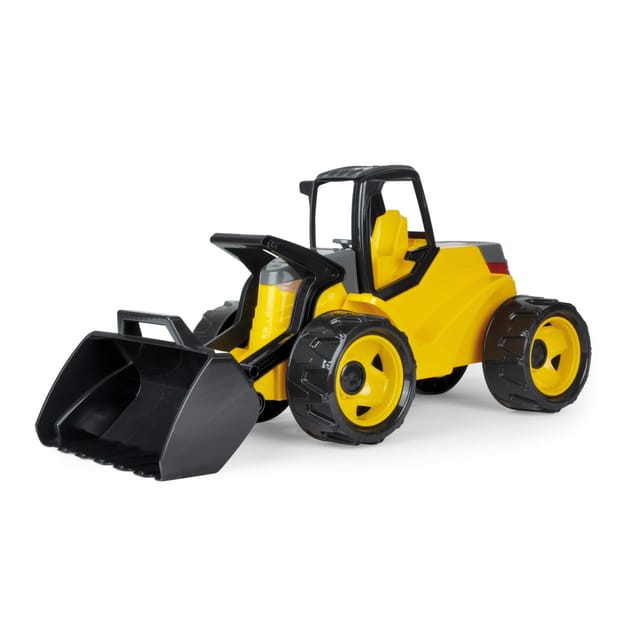 Lena® Spielzeug-Radlader Giga Trucks, Aufsitz-Schaufellader Pro, Made in Europe