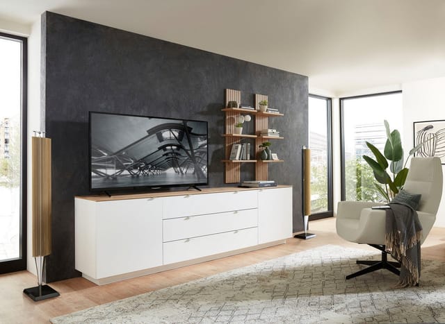 Innostyle Wandregal Core, Wandpaneel Maße B/H/T 38x120x22 cm, 1-tlg., Wandpaneel mit 3 Böden