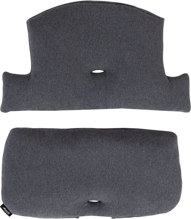 Hauck Kinder-Sitzauflage Select, jersey charcoal, für den ALPHA+ Holzhochstuhl und weitere Modelle