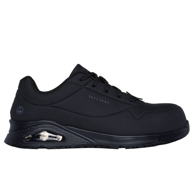 Skechers WORK UNO SR - DOLTIN Berufsschuh, Arbeitsschuh, Sicherheitsschuh, Halbschuh mit Zehenschutz