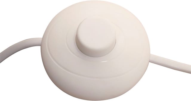 OTTO home Stehlampe Eddaa - Pilzlampe, Ein-/Ausschalter, ohne Leuchtmittel, Pilzleuchte, Höhe 165cm, Stehleuchte, Fußschalter, Pilzdesign