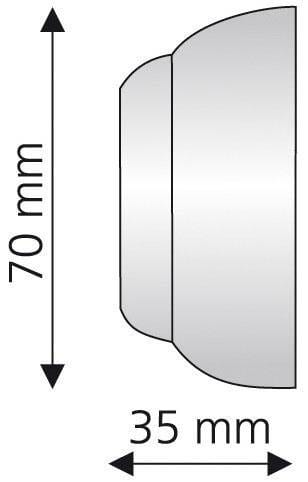 Liedeco Wandträger Thüringen, Gardinenstangen, (1-St), für Gardinenstangen Ø 28 mm