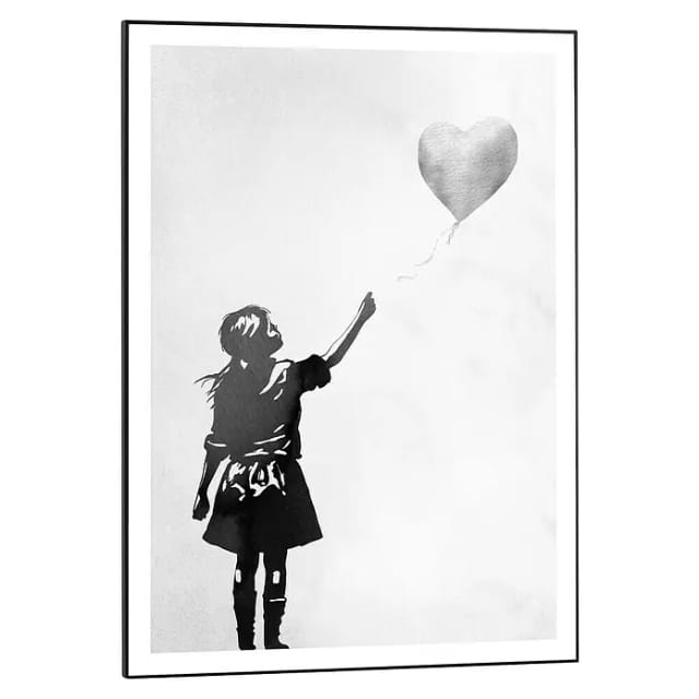 Reinders! Bild mit Rahmen Balloon Girl