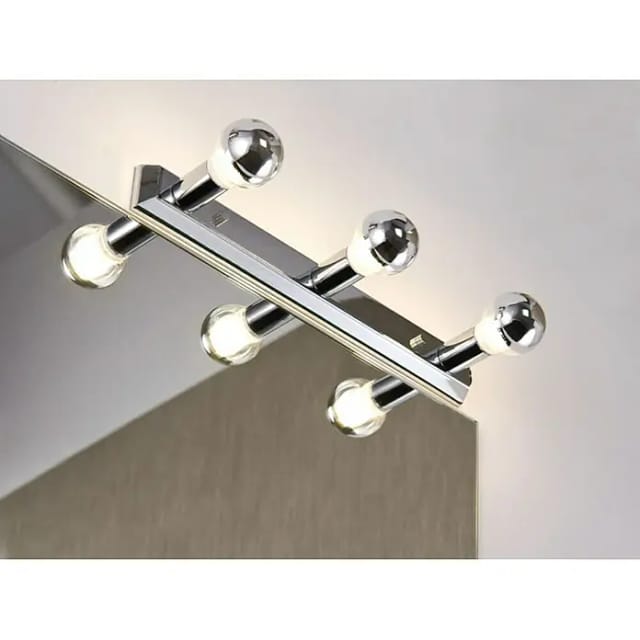Paulmann LED Wandleuchte Spiegelleuchte Regula 3-flammig Chrom ohne Leuchtmittel, max. 40W E14, ohne Leuchtmittel, E14, Spiegelleuchte Regula 3-flammig Chrom ohne Leuchtmittel, max. 40W