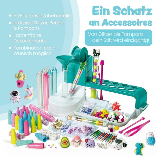 Clementoni® Kreativset idea! Mein Stift-Atelier, Made in Europe