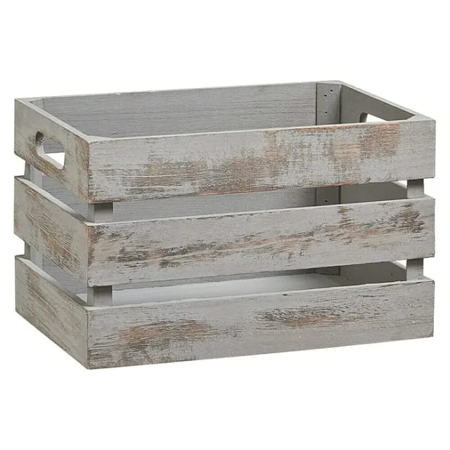 Zeller Present Holzkiste Vintage (1 St), Tiefe: ca. 21 cm, Breite: ca. 31 cm