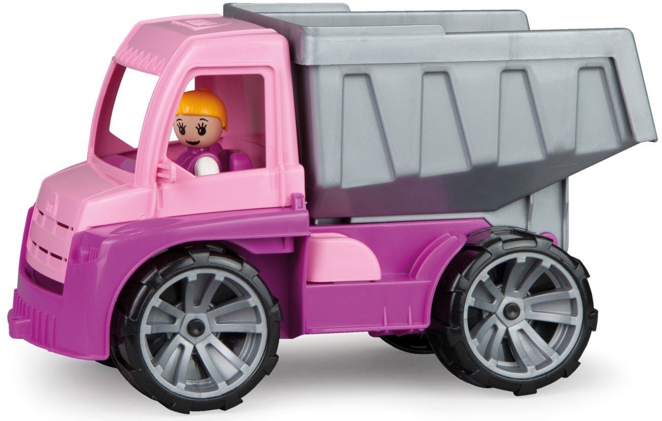 Lena® Spielzeug-Kipper TRUXX, rosa, inklusive Spielfigur, Made in Europe
