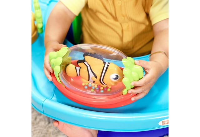 Bright Starts Tischsitz Finding Nemo SuperSeat 3-in-1 Seat, Aktivitätssitz Verwendbar als Bodensitz mit Tablett oder Sitzerhöhung
