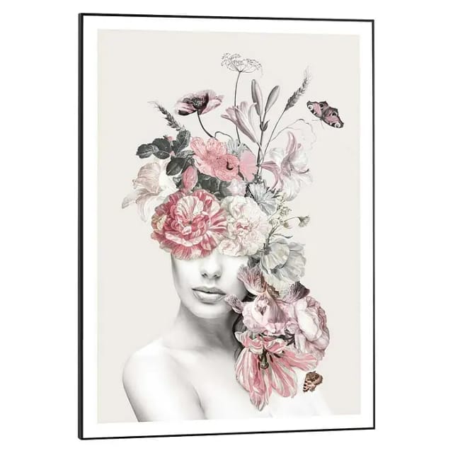 Reinders! Poster Blumenfrau